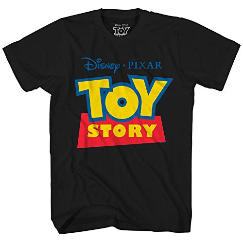 Amazon.com: Disney Pixar Toy Story Logo Disneyland World Tee Funny